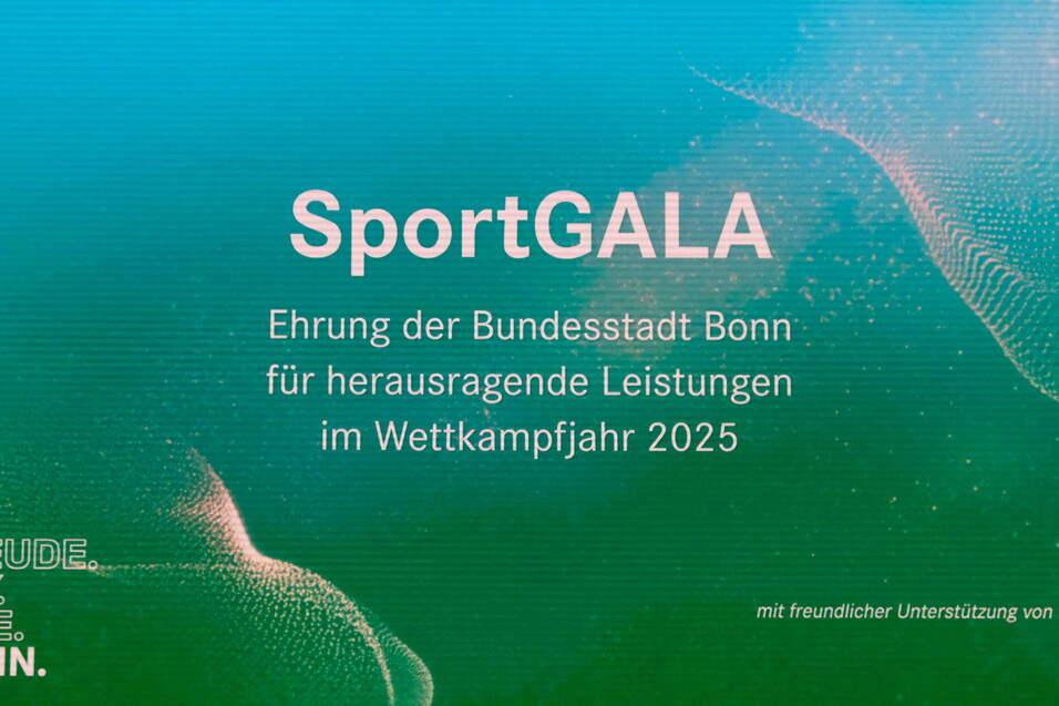 Foto: A. Werkhausen SportGALA 2026, Bonn Logo