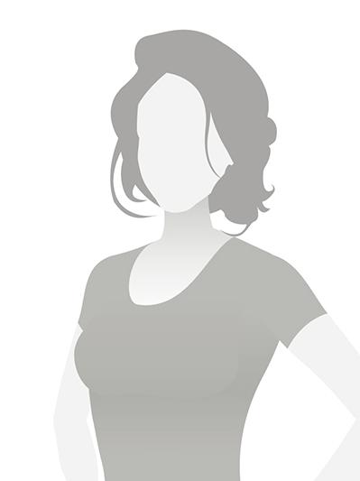 Grafische Darstellung einer anonymen weiblichen Person mit kurzen, lockigen Haaren und T-Shirt, ohne sichtbares Gesicht.